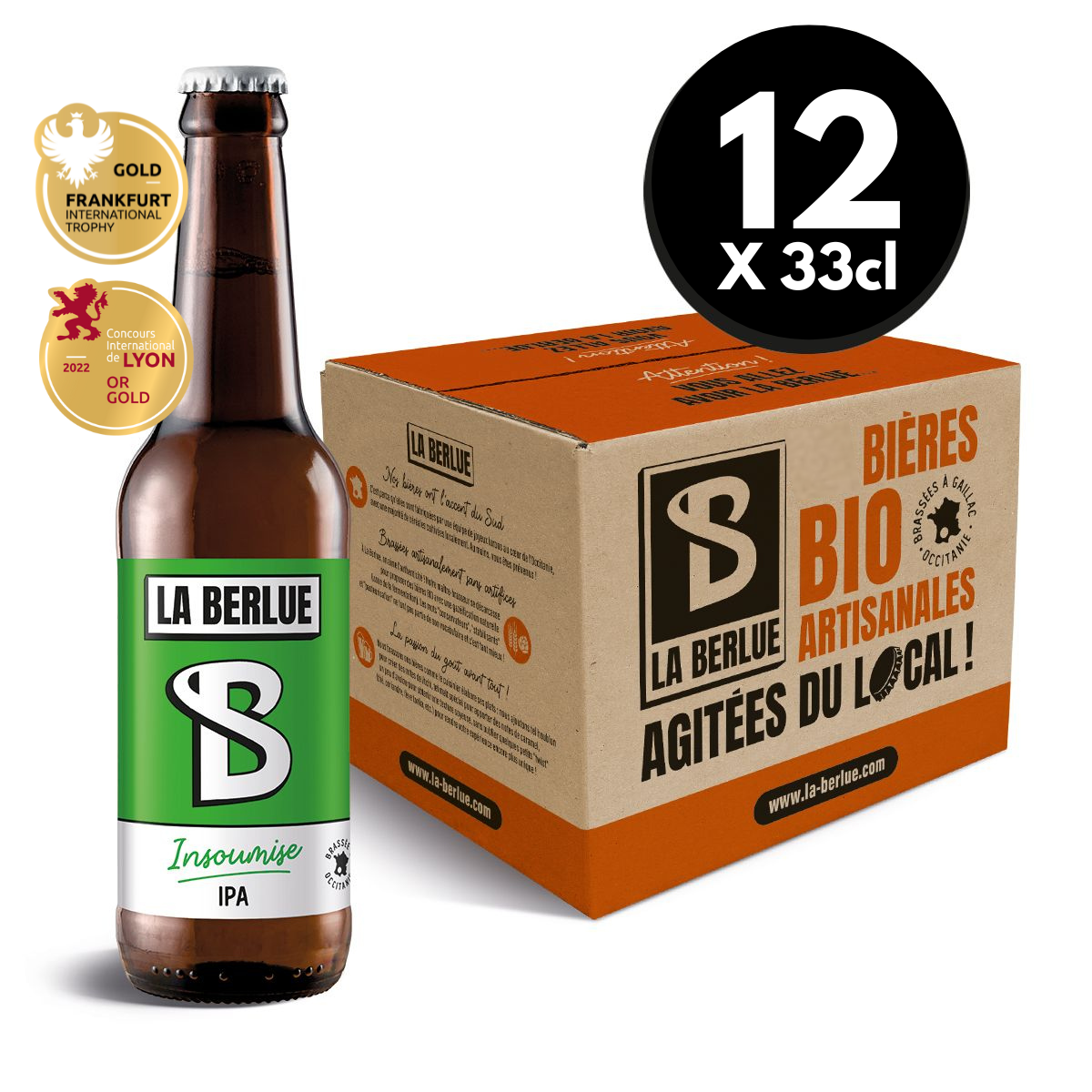 INSOUMISE (6°) West Coast IPA