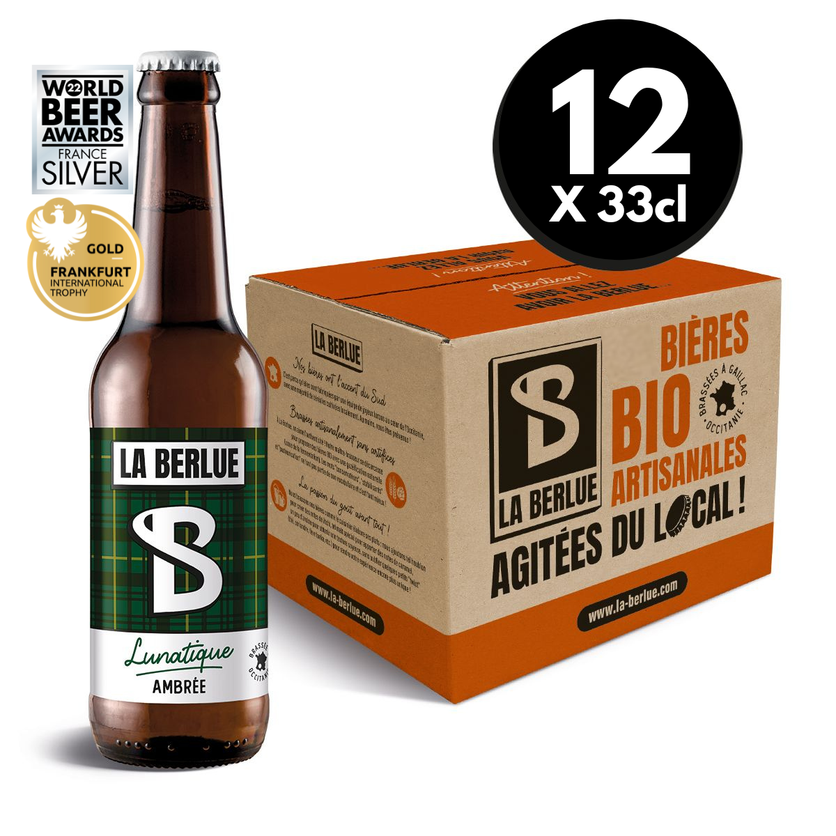 LUNATIQUE (6°) Ambrée/Brown Ale